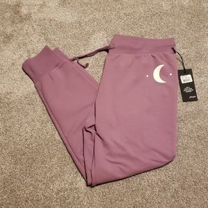Wildfox Crescent Moon Joggers - Large